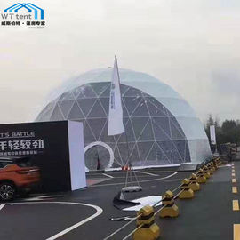 15m 거대한 측지적인 사건 돔, 강관 전시회 돔 천막