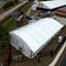 무테 큰 알루미늄 천막 옥외 식 사건을 위한 투명한 PVC 지붕