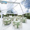 전시회 사건을 위한 옥외 결혼식 천막 PVC 투명한 직물