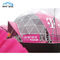 명확한 휴대용 지오데식 돔 천막 다채로운 주문 로고 무역 박람회 사용